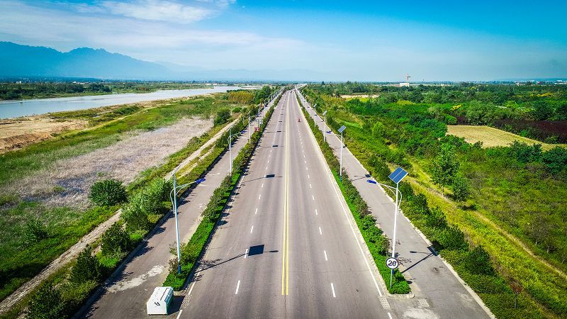 渭河河堤路楊淩段